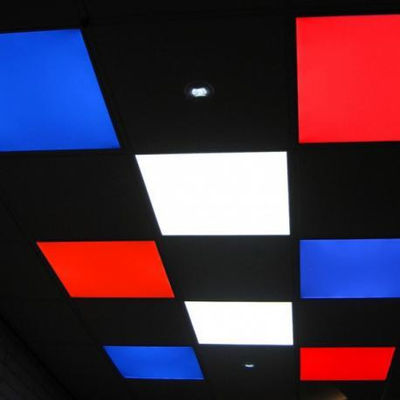 Placa LEDs Rectangular RGB 595x595mm 32W 24VDC Driver/Controlador - Foto 4