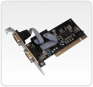Placa Multiserial FlexPort C2032W com 2 seriais RS232 conexão DB9 PCI