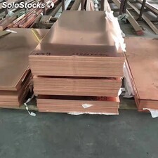 Placas de cobre de 1/4 de espesor