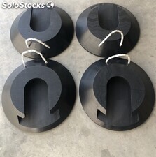 placas de suporte redondas para guindastes