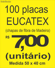 Placas eucatex para imobiliárias