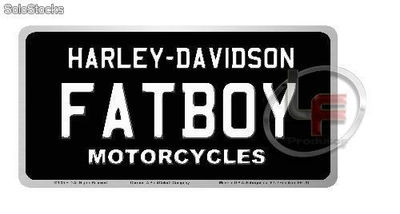 Placas Harley Davidson - Reproduções Em Aço Carbono - Foto 2