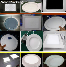 Placas ultrafinas Downlight led 3w 6w 9w a 20w