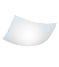 Plafon 3 luces modelo Marc acabado blanco 10 cm(alto) 40 cm(ancho) 40 cm(fondo