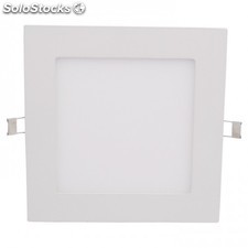 Plafon LED de Embutir 20cm x 20cm 15W Branco Quente