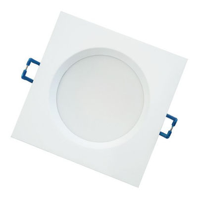 Plafon LED De Embutir Quadrado 12W Branco Frio - Foto 4