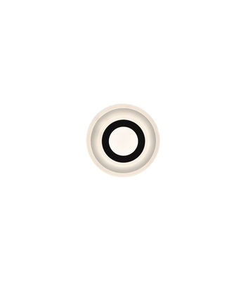 Plafón led modelo Trani acabado blanco/negro, 4.5cm(alto) 20cm(ancho)