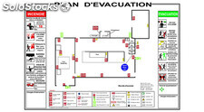 Plan d&#39;évacuation