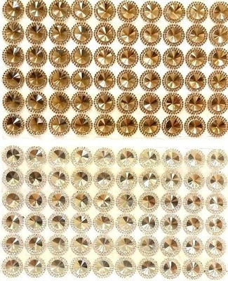 Plancha cristal 20*100MM ex-129 oro