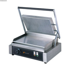 Plancha Eléctrica Doble Contacto Panini Grill Simple Reforzada Brunetti PPG1R
