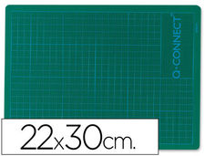 Plancha para corte q-connect din A4 3 mm grosor color verde