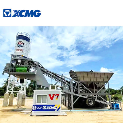 Planta de producción de fabricación de cemento oficial 40M3/H de XCMG HZS40VY - Foto 4