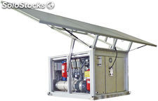 Planta potabilizadora de agua solar móvil / unidad móvil de tratamiento de agua