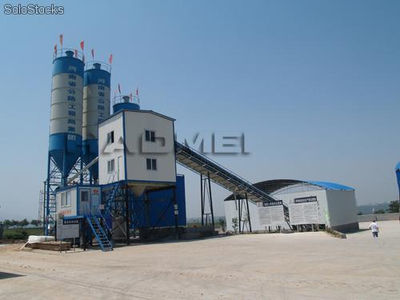 plantas de hormigón con productividad de 60m3/h fabricación concreto