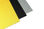 Plaque antidérapante extérieur jaune - 1000x607mm - Épais. 1mm - 1