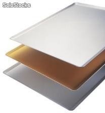 Plaque de magasin aluminium - or- épaisseur : 15/10e- 1,5 mm - 400 x 600 mm