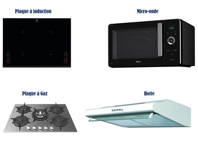 Plaques de cuisson, hottes et micro-ondes