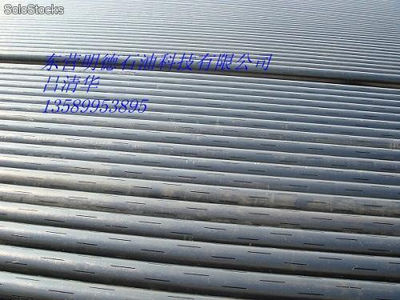 plasma slotted liner used for sand control