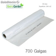 Plástico Natural 700 Galgas Y 12 Metros De Ancho (564 M2 )