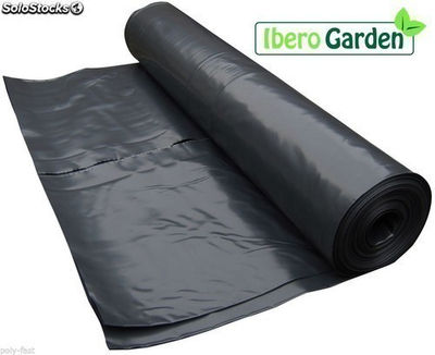 Plástico negro 400 galgas 4 metros ancho (500 M2)