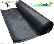 Plastico negro para cubrir (ancho 6 metros 400 galgas espesor)