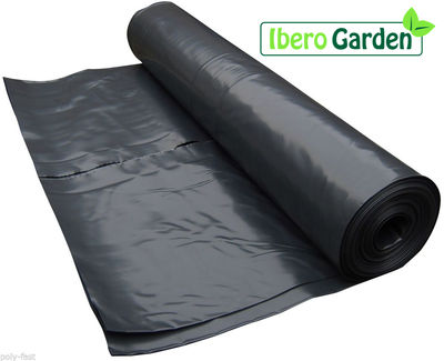 Plastico negro para cubrir (ancho 6 metros 400 galgas espesor) - Foto 2