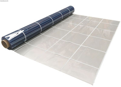 Plástico Transparente Flexible para toldos Dibujo Ventana (Rollo de 30,00x1,40)