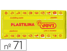 Plastilina jovi 71 amarillo oscuro -unidad -tamaño mediano