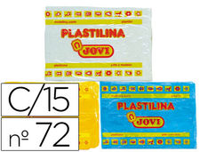 Plastilina jovi 72 surtida tamaño grande caja de 15 unidades
