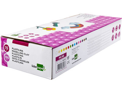 Plastilina liderpapel en barras de 150 gramos caja de 15 unidades colores - Foto 3