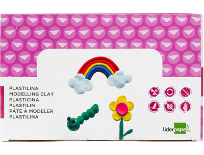 Plastilina liderpapel en barras de 50 gramos caja de 30 unidades colores - Foto 2