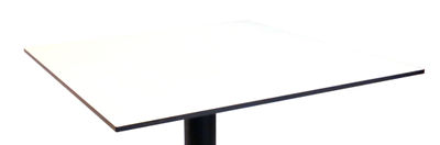 Plateau de table compact en blanc, café ou beta