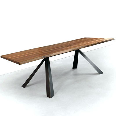 Plateau table en noyer massif en m² - Photo 2