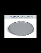 Plateaux à pizza en dimensions en aluminium 250 mm.
