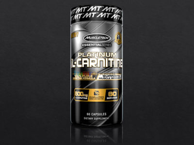Platinum 100% L-Carnitine 60 Capsule À 500mg