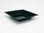 Plato bol de plástico cuadrado hondo color negro, caja 96 unidades - Foto 4
