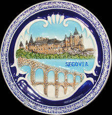 Plato decorativo Segovia 15 cms