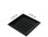 Plato luxe de plástico mediano color negro, caja 576 unidades - 1