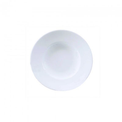 Platos hondos 23 cm blanco porcelana