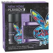 Playboy New York Men Zestaw 100 ml edt + 150 ml Dezodorant