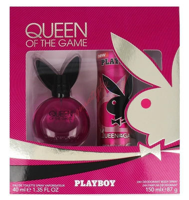 Playboy play it sexy, queen of the game donna e playboy vip uomo coffret - Foto 4
