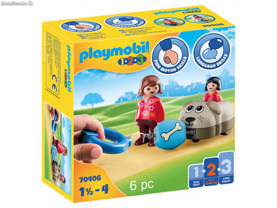 Playmobil 1.2.3 - Mein Schiebehund (70406)