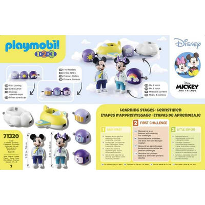 Playmobil 123 Mickey y Minnie Tren Nube - Foto 2