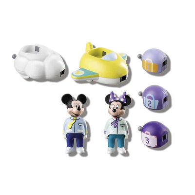 Playmobil 123 Mickey y Minnie Tren Nube - Foto 4