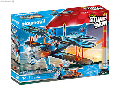 Playmobil Air Stuntshow - Doppeldecker Phönix (70831)