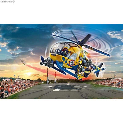 Playmobil Air StuntShow Helicóptero Rodaje de Película - Foto 5