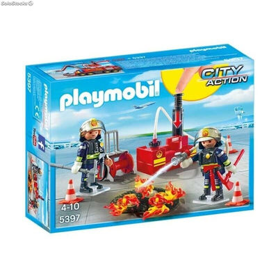 Playmobil City Action Equipo de Bomberos