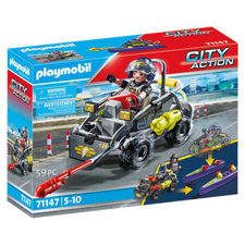 Playmobil City Action Fuerzas Especiales Quad Multiterreno