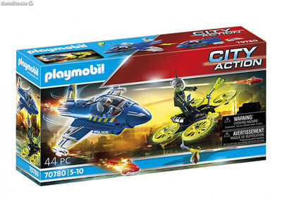 Playmobil City Action - Polizei Jet Drohnen Verfolgung (70780)