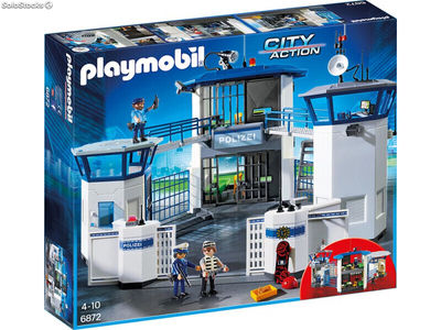 Playmobil City Action - Polizei Kommandozentrale mit Gefängnis (6872)